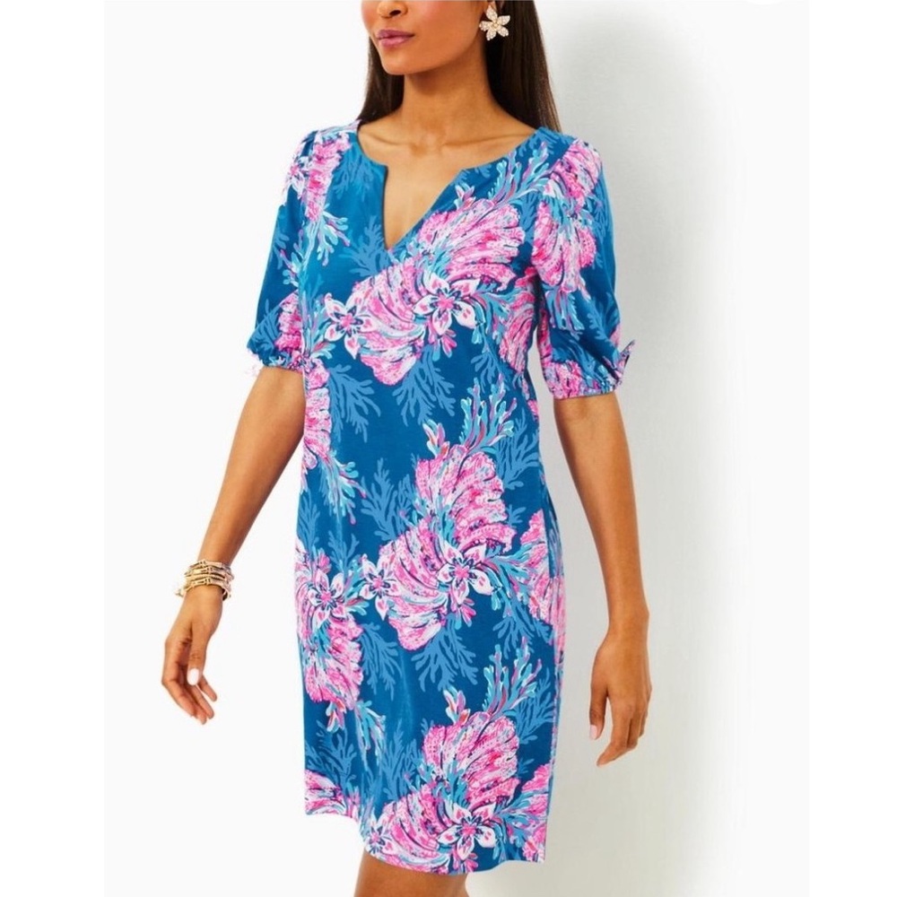 LILLY PULITZER
Easley T-Shirt Dress
Multi For The Fans - Picture 3 of 9